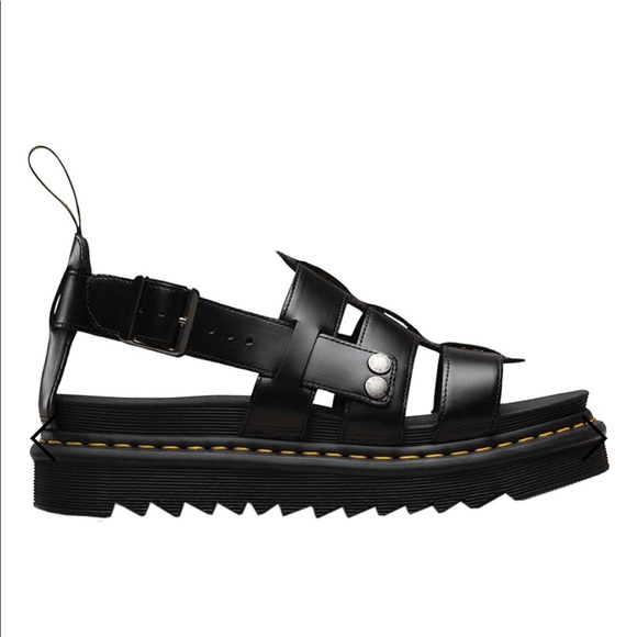 Dr MARTENS TERRY BLACK BRANDO Size: 9 - Picture 9 of 10